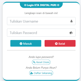 Register PGRI Kota Sorong - Persatuan Guru Republik Indonesia Cabang Kota Sorong